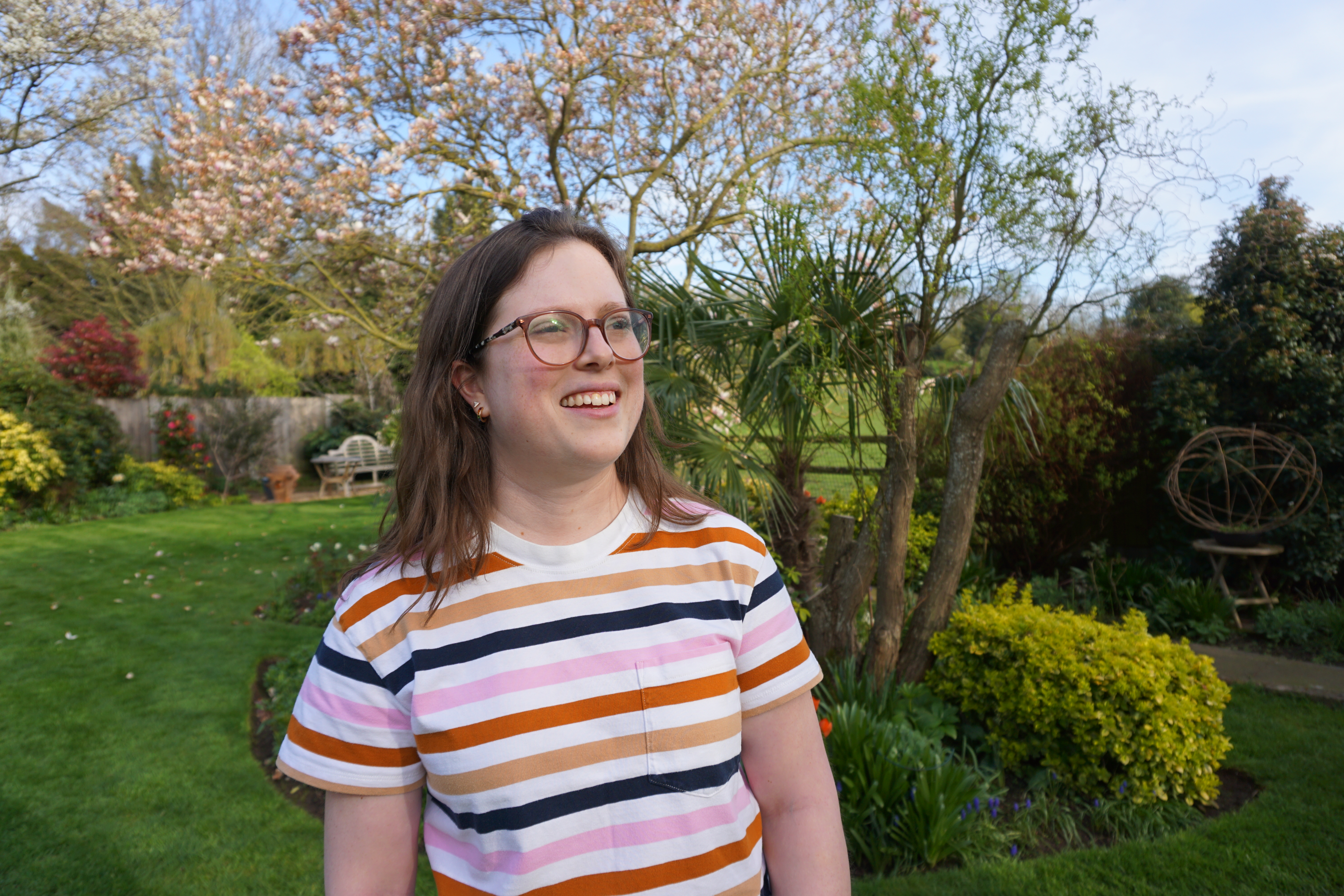 Jenny Hill pictured outside